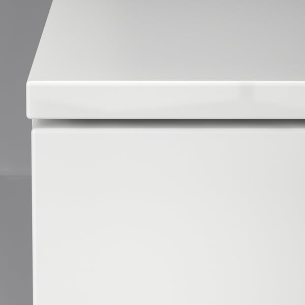 NORDLI chest of 2 drawers, white, 40x54 cm