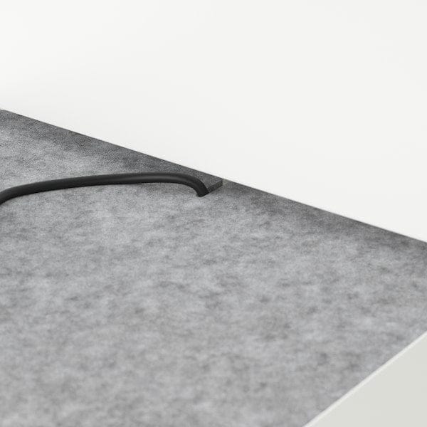 Ikea NORDLI - Bed frame w storage and headboard, white, 160x200 cm