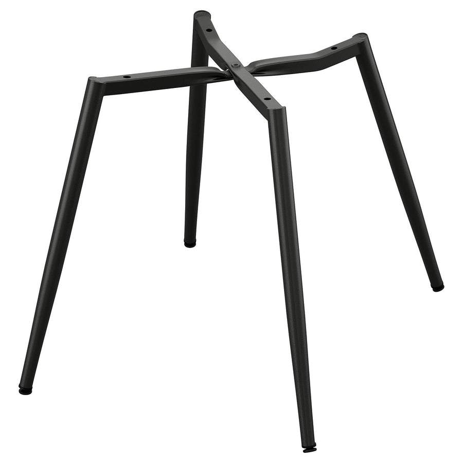 NORDMANSSKÄR chair frame, legs, black, 43x44x54 cm