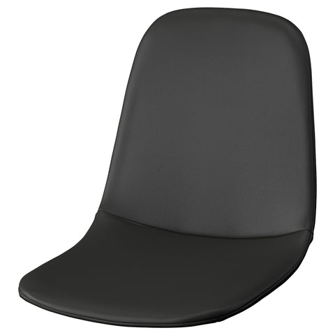 NORDMANSSKÄR seat shell, Bomstad black, 43x43x53 cm