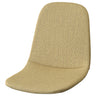 NORDMANSSKÄR seat shell, Letafors yellow-beige, 43x43x53 cm