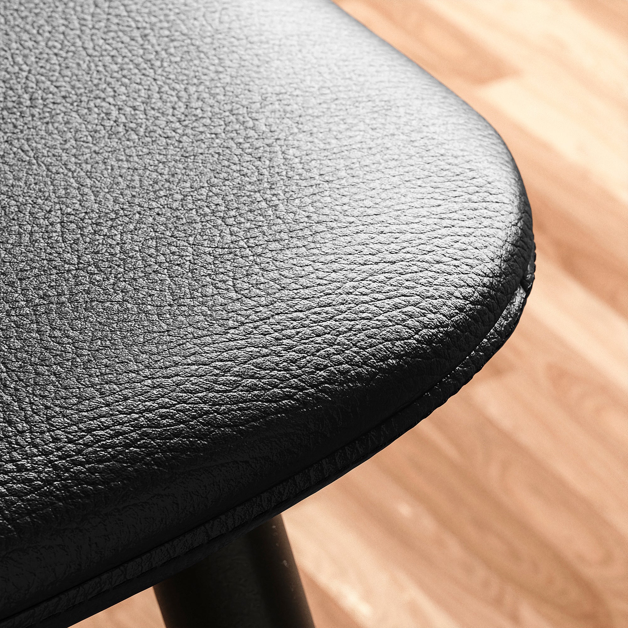 NORDMANSSKÄR chair, black/Bomstad black, 44x85x58 cm