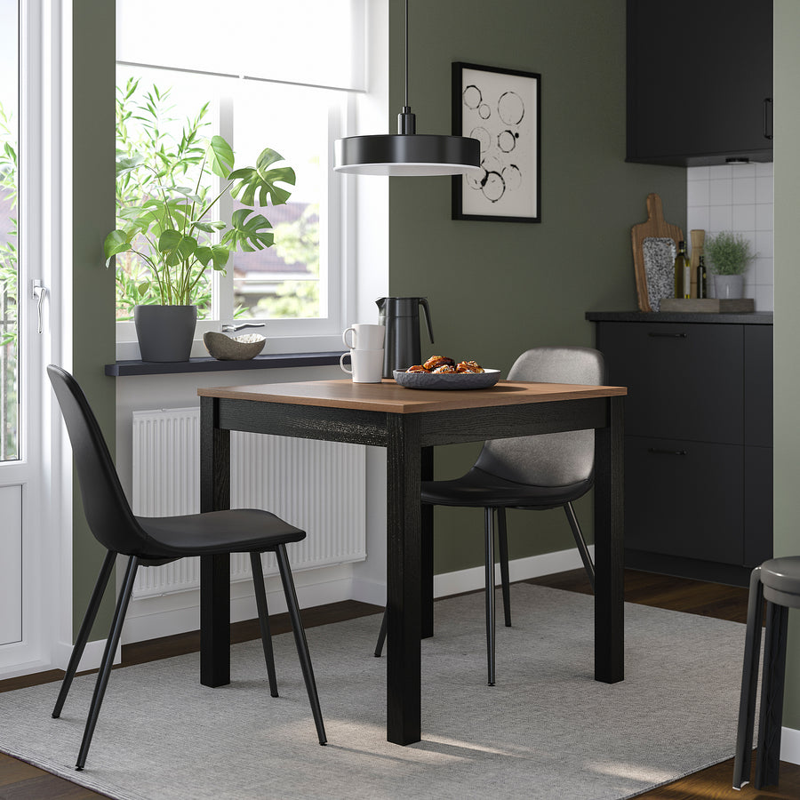NORDMANSSKÄR chair, black/Bomstad black, 44x85x58 cm