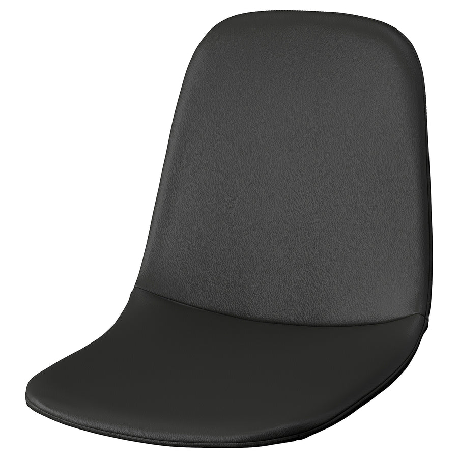 NORDMANSSKÄR seat shell, Bomstad black, 43x43x53 cm
