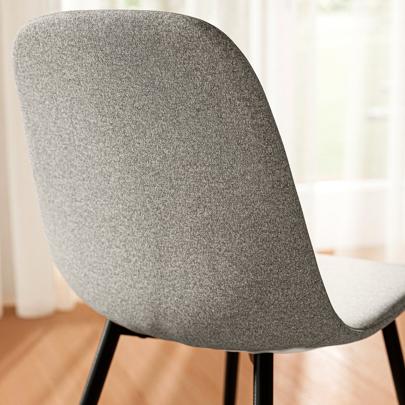 NORDMANSSKÄR seat shell, Tonerud grey, 43x43x53 cm