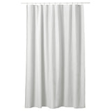 NORDRÖNN shower curtain, white, 180x200 cm
