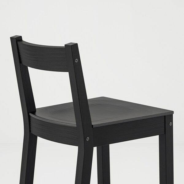 Ikea NORDVIKEN / NORDVIKEN Table and 4 bar stools - black/black ,
