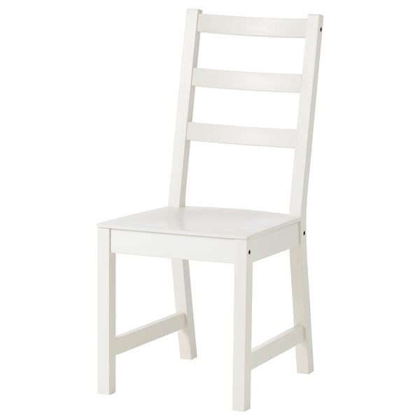 NORDVIKEN / NORDVIKEN table and 6 chairs, white/white, 210/289x105 cm