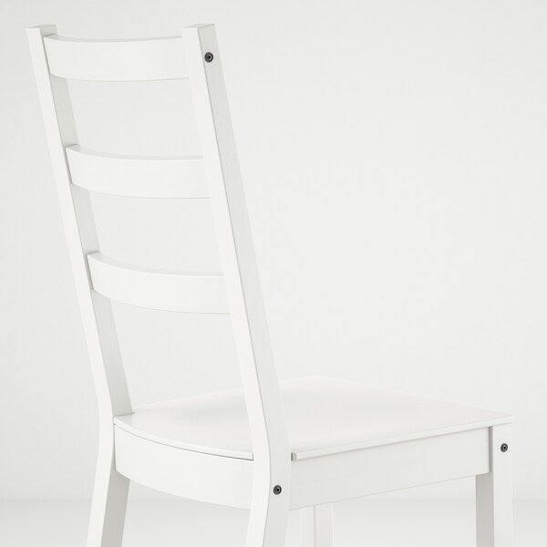 NORDVIKEN / NORDVIKEN Table and 6 chairs - white/white 210/289x105 cm , 210/289x105 cm