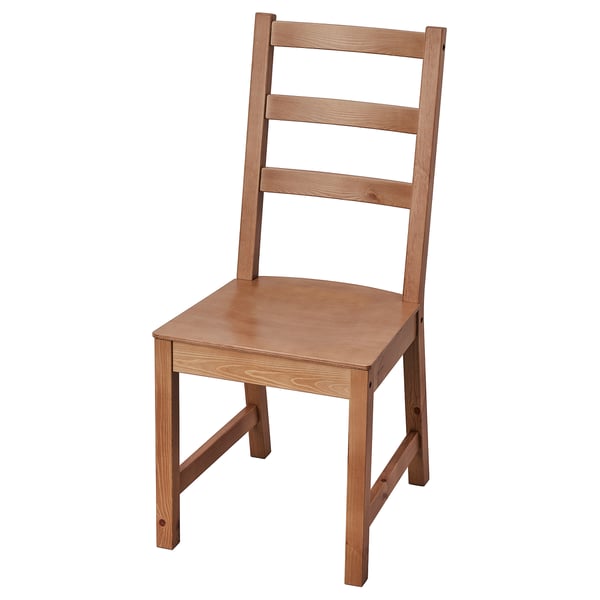 NORDVIKEN chair, antique stain, 44x97x54 cm
