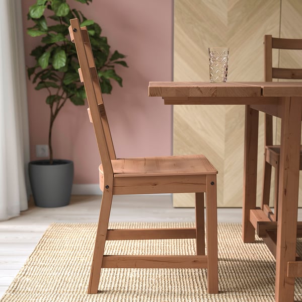 NORDVIKEN chair, antique stain, 44x97x54 cm