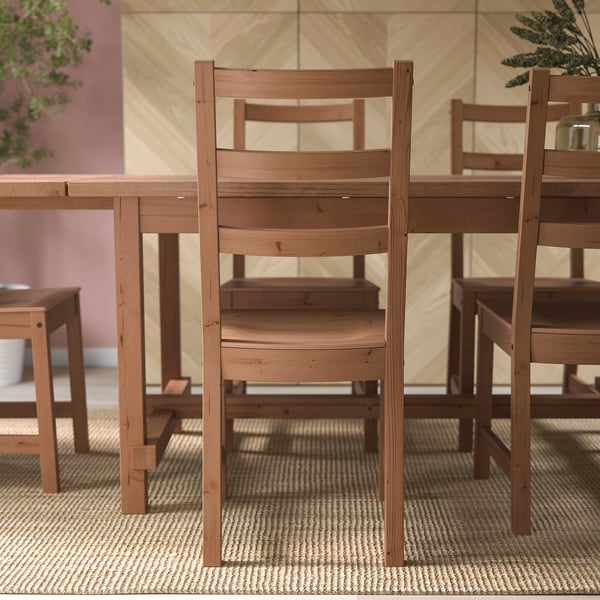 NORDVIKEN chair, antique stain, 44x97x54 cm