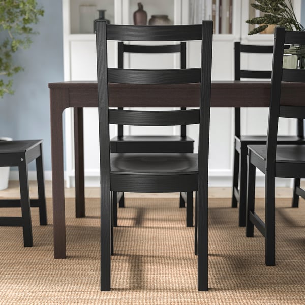 NORDVIKEN chair, black, 44x97x54 cm