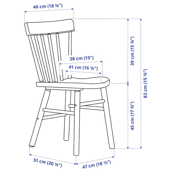 NORRARYD - Chair, black