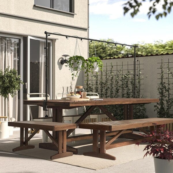 Ikea NORRMANSÖ - Garden bench, acacia,100 cm