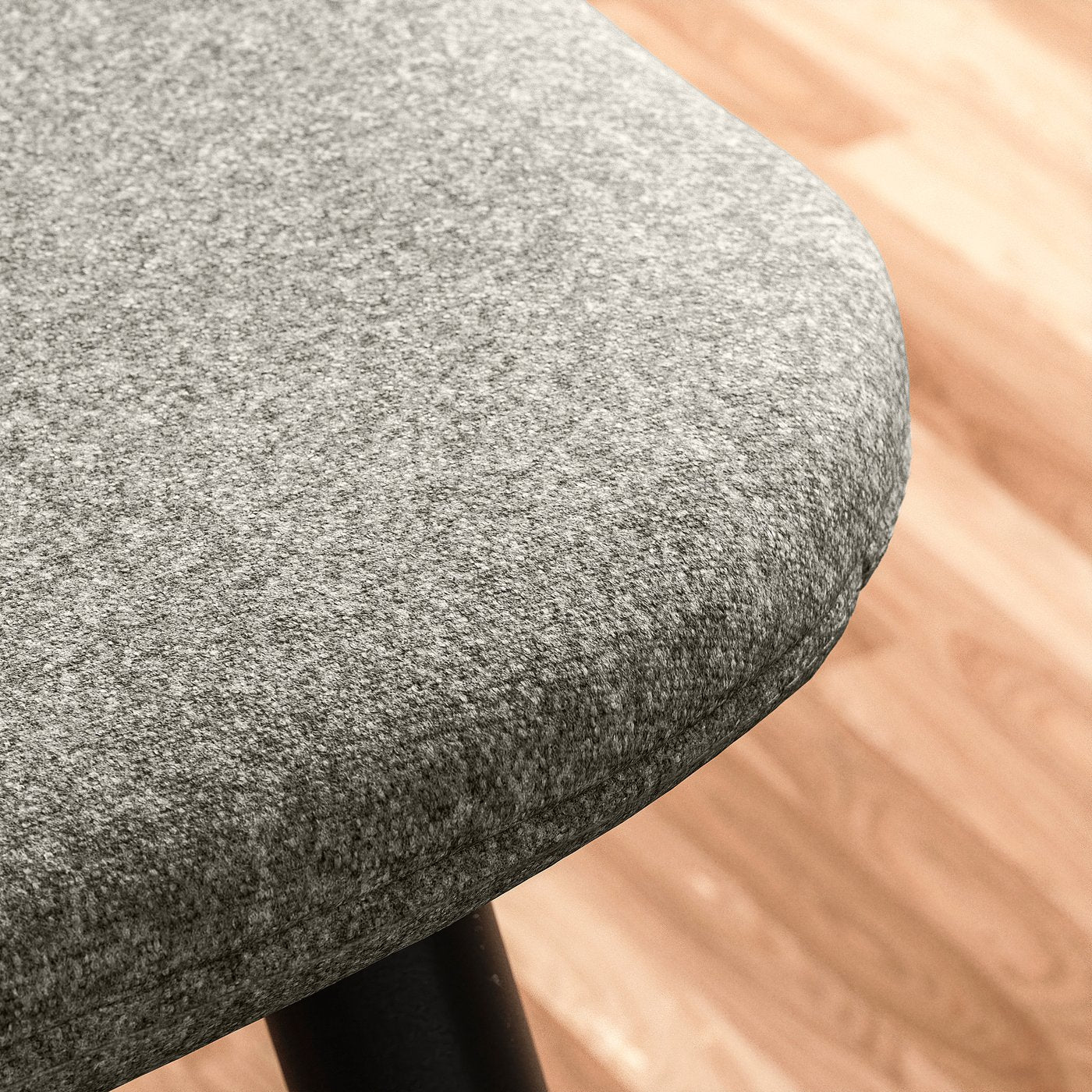NORRMJÖLE / NORDMANSSKÄR table and 4 chairs, marble effect black/black Tonerud grey, 170x97 cm