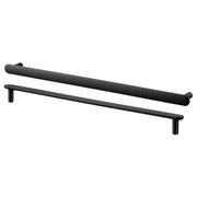NYDALA handle, black, 5 mm, 2 pack