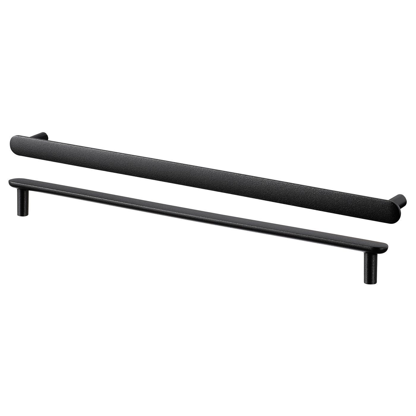 NYDALA handle, black, 5 mm, 2 pack