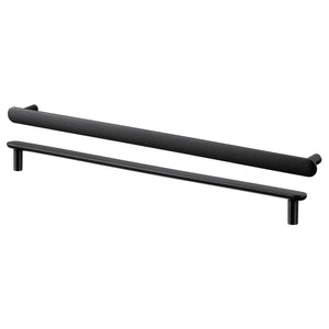 NYDALA handle, black, 5 mm, 2 pack