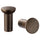 NYDALA knob, bronze-colour, 16 mm, 2 pack