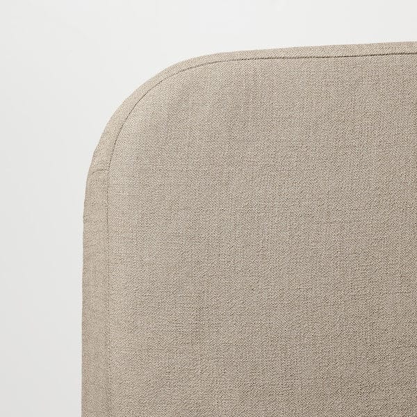 Ikea NYHAMN - 3-seater sofa bed, with spring mattress/Naggen beige