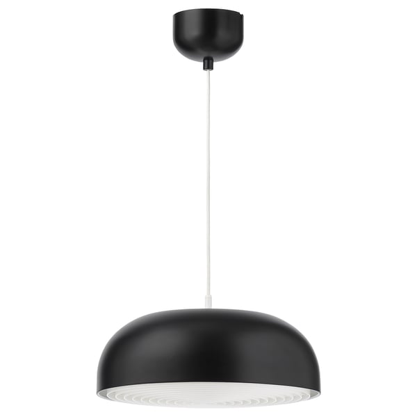 NYMÅNE pendant lamp, anthracite, 40 cm
