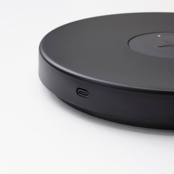 NYMÅNE Wireless work lamp/charging - anthracite ,