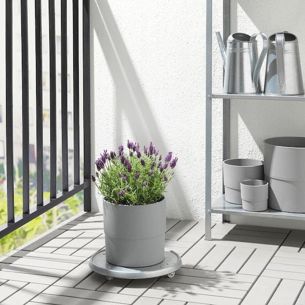 Ikea NYPON - Planter box, indoor/outdoor grey,19 cm