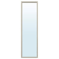 NYPONBUSKE mirror, grey-beige, 40x135 cm
