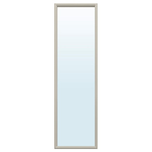 NYPONBUSKE mirror, gray-beige, 40x135 cm