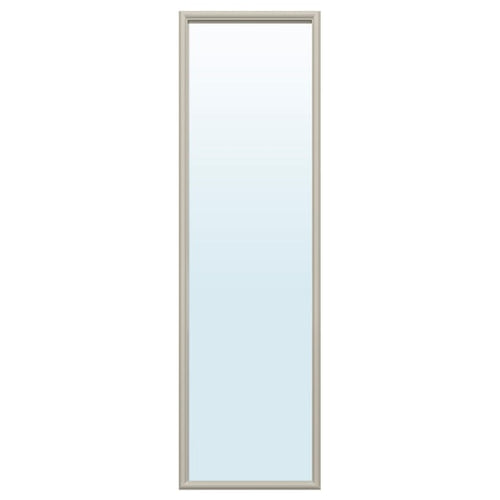 NYPONBUSKE mirror, grey-beige, 40x135 cm