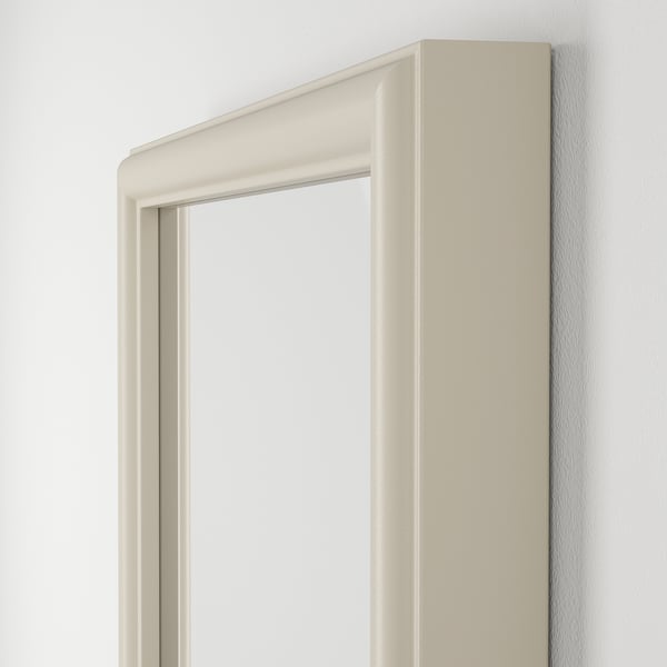 NYPONBUSKE mirror, gray-beige, 40x135 cm