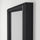 NYPONBUSKE mirror, black, 40x135 cm