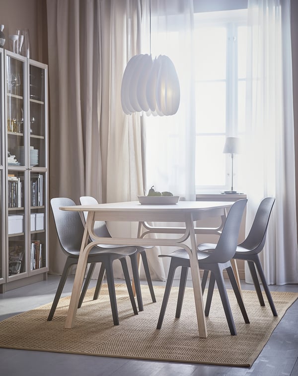 ODGER chair, anthracite, 45x81x51 cm