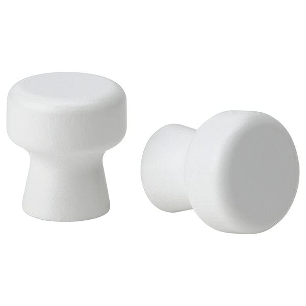 Ikea ODLINGSGRÄNS - Knob, white, 27 mm