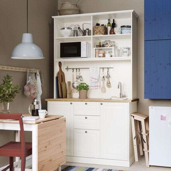 Ikea ÖNNERUP - One-piece kitchen, off-white,130x64x219 cm
