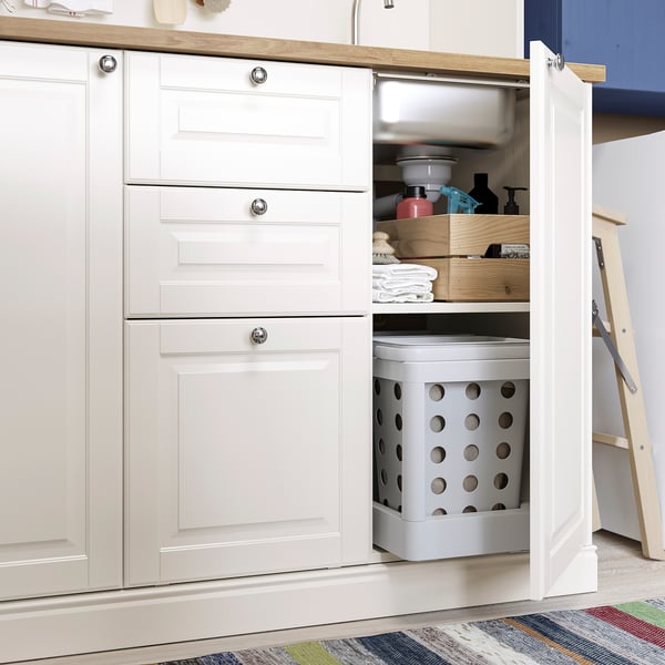 ÖNNERUP kitchenette, off-white, 130x64x219 cm