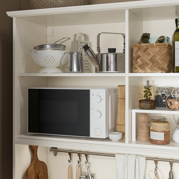 ÖNNERUP kitchenette, off-white, 130x64x219 cm
