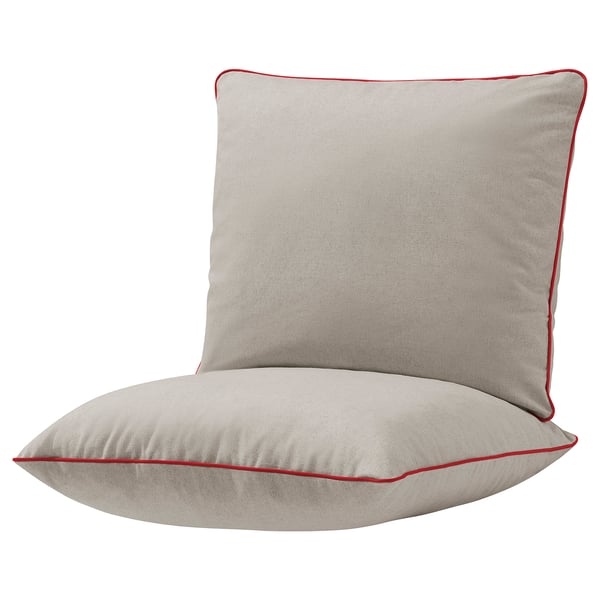 ÖNNESTAD cushion set armchair, beige/Katorp, 60x56 cm
