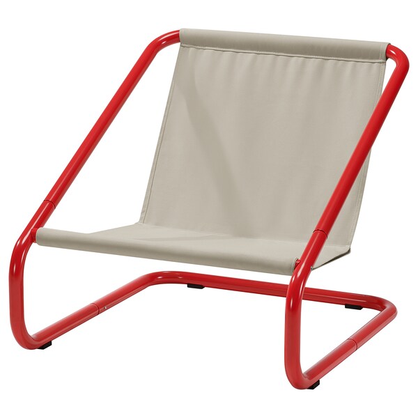 ÖNNESTAD - Frame for armchair, red