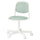 ÖRFJÄLL - Children's desk chair, white/Vissle light green