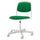 ÖRFJÄLL - Swivel chair, white/Vissle green