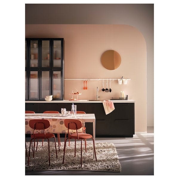 Ikea ÖSTANÖ - Chair, mahogany Remmarn/colour mahogany ,