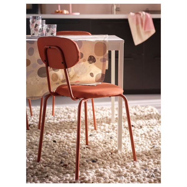 ÖSTANÖ - Chair, mahogany Remmarn/colour mahogany ,
