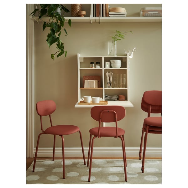 ÖSTANÖ - Chair, mahogany Remmarn/colour mahogany ,