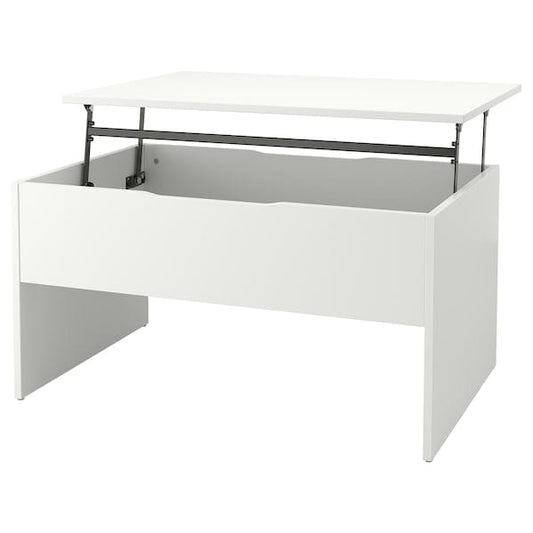 Ikea ÖSTAVALL - Adjustable coffee table, white, 90 cm