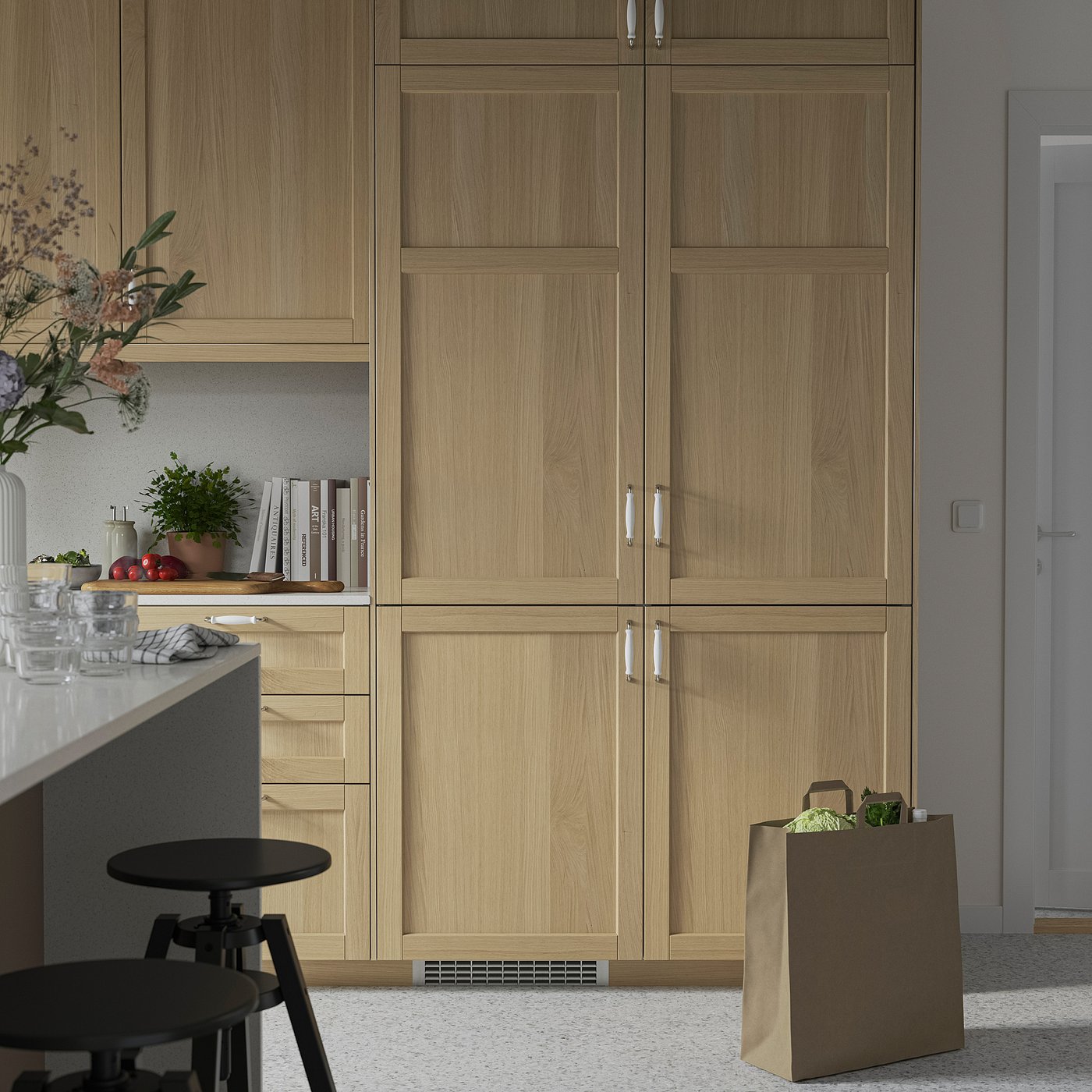 ÖVERNÄS fridge/freezer, IKEA 700 integrated, 193/74 l