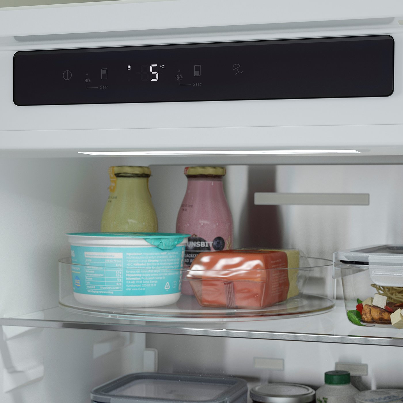ÖVERNÄS fridge/freezer, IKEA 700 integrated, 193/74 l