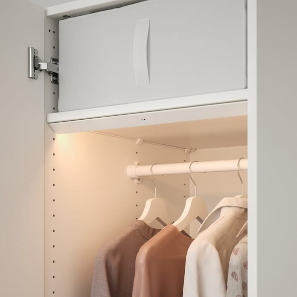 Ikea ÖVERSIDAN - LED wardrobe/sens light bar, adjustable light intensity white,46 cm