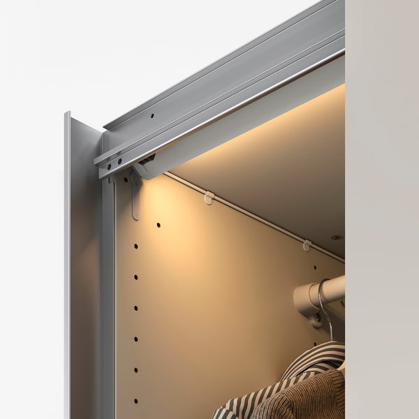 ÖVERSIDAN - LED wardrobe/sens light bar, adjustable light intensity white,96 cm